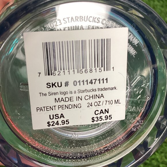 Starbucks Clear Prism Tumbler - Picture 6 of 8